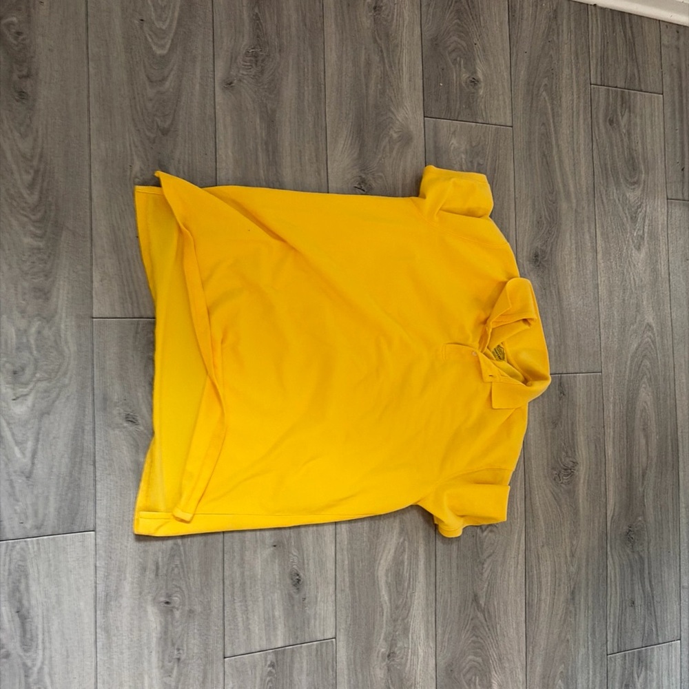 St. John Collection Yellow Polo Shirt